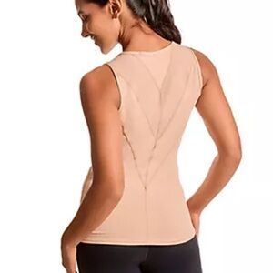 NWT! Tommie Copper | Shoulder Support Comfort Tank | Nude | Large